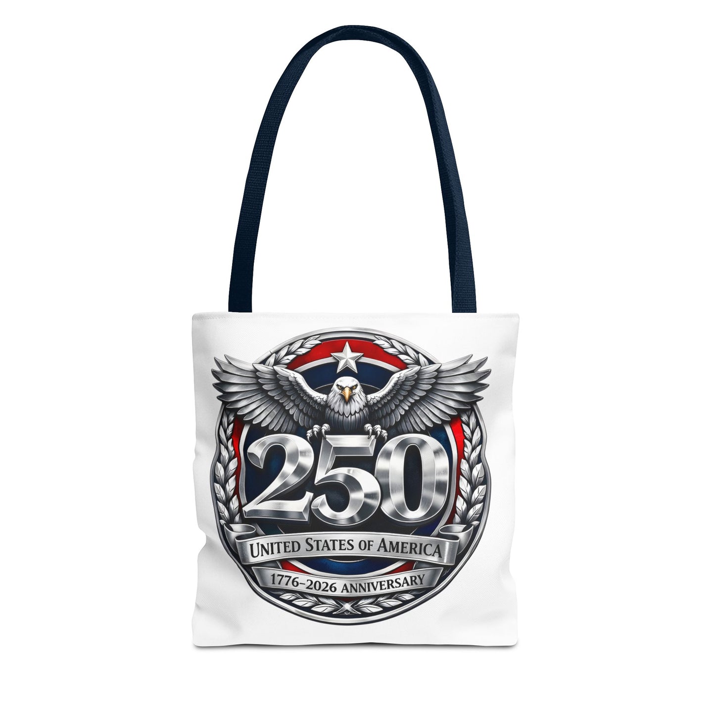 250th USA Anniversary Tote Bag — Patriotic Eagle 1776–2026 Commemorative Tote