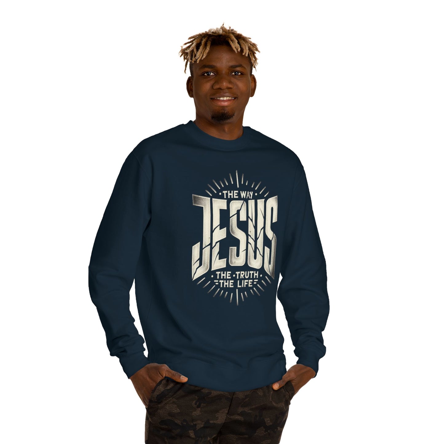 Jesus "The Way, The Truth, The Life" Sweatshirt