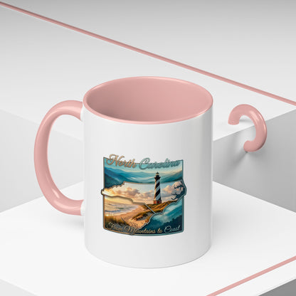 Coastal Lighthouse Coffee Mug – From Mountains to Coast Accent Mug