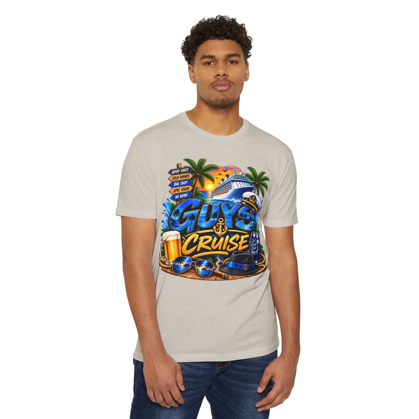 Guys Cruise T-Shirt — Men's Cruise Party Vacation Tee