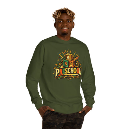 Preschool ABC Blocks Sweatshirt — Cute Back-to-School Teacher & Toddler Crewneck