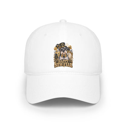 Happy New Year Bulldog Low Profile Cap