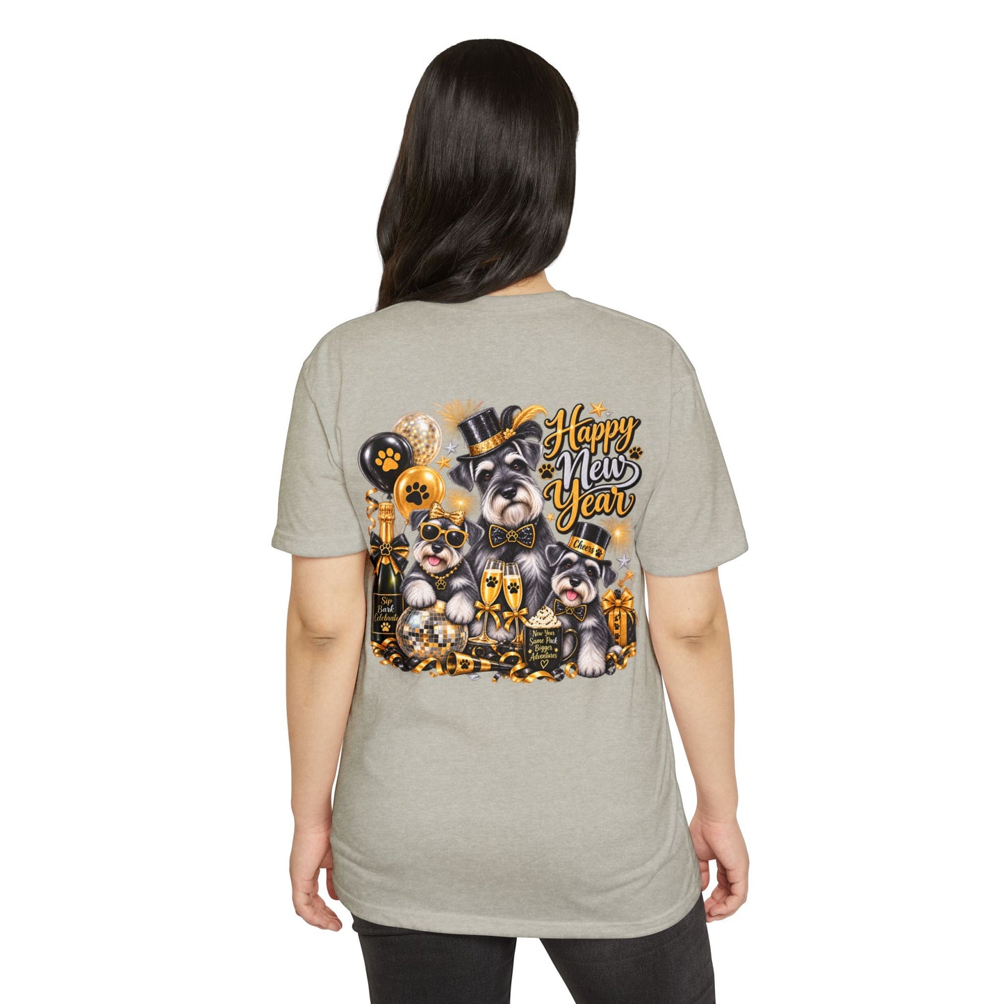 Happy Mew Year T-Shirt — Cute Cats New Year Celebration Tee