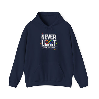 Never Limt Autism Acceptance Hoodie