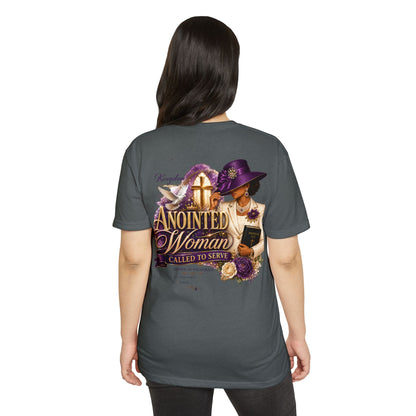 Anointed Woman T-Shirt — "Called to Serve" Christian Faith Tee