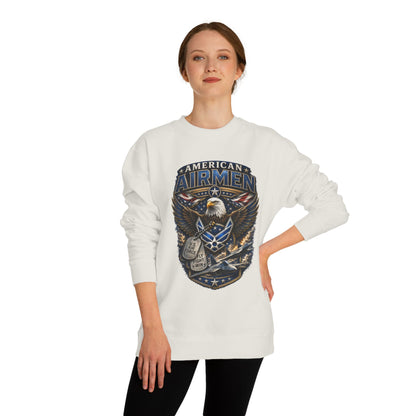 American Airmen Eagle Sweatshirt — Patriotic Air Force Crewneck