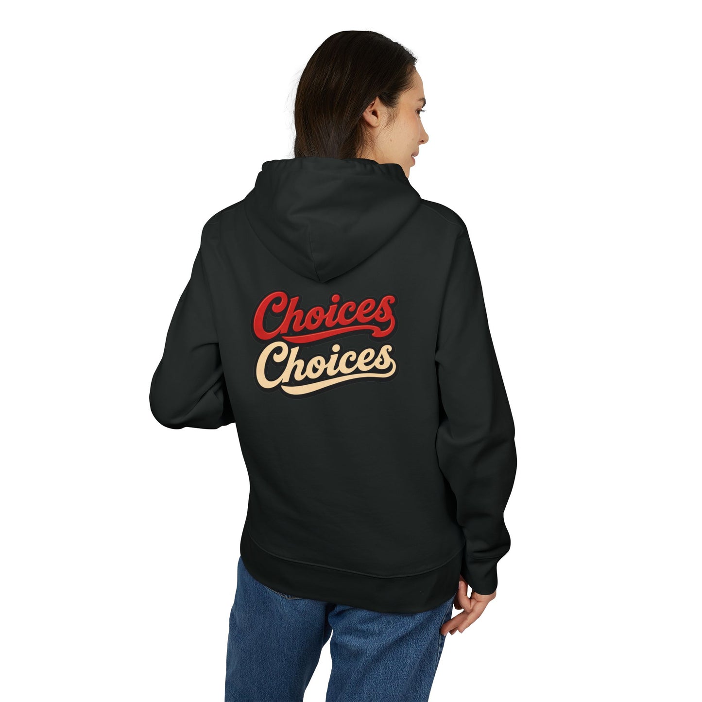 Choices Retro Hoodie — Vintage Script Pullover