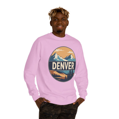 Denver Mountain Badge Sweatshirt