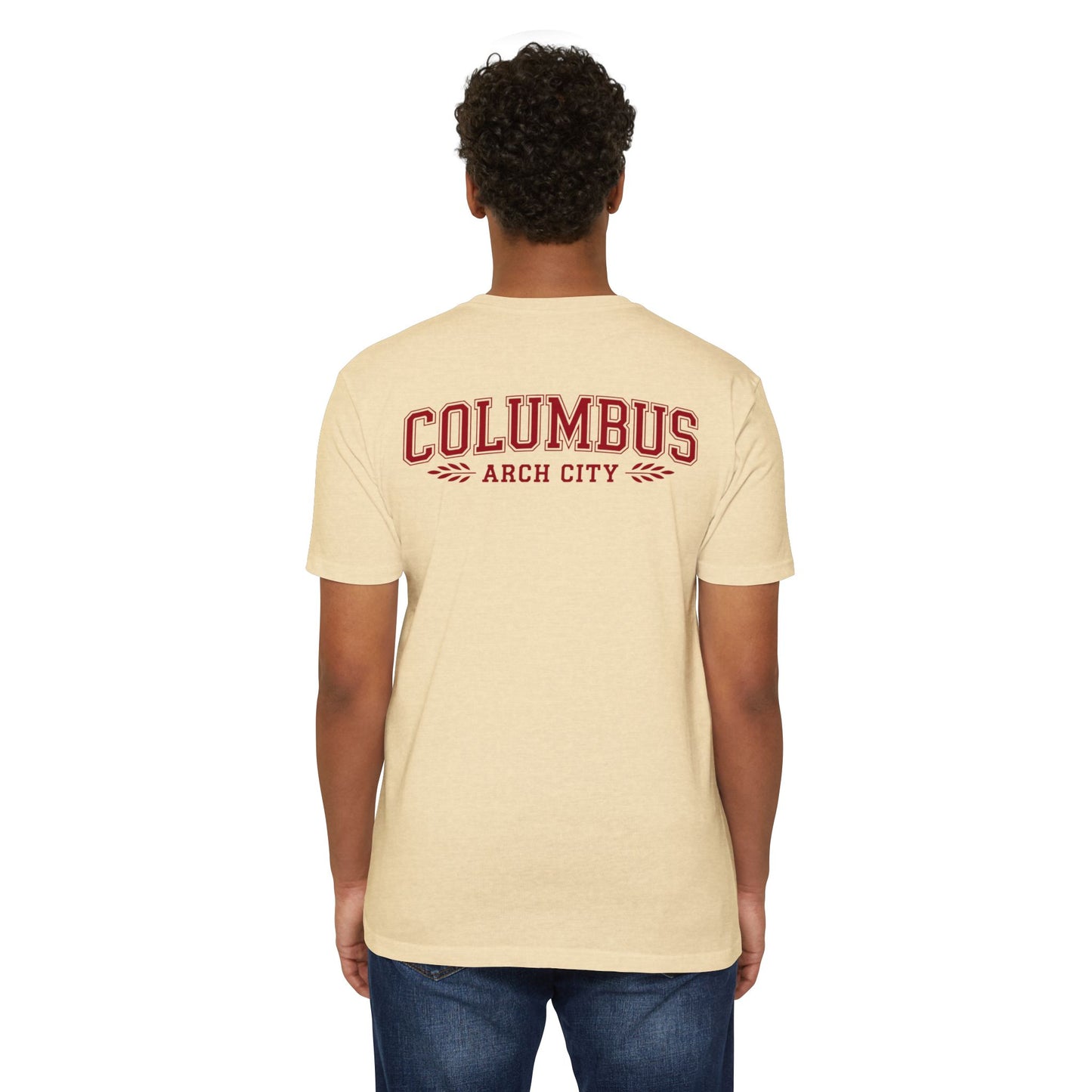 Columbus Arch City Tee — Vintage Collegiate Graphic T-Shirt
