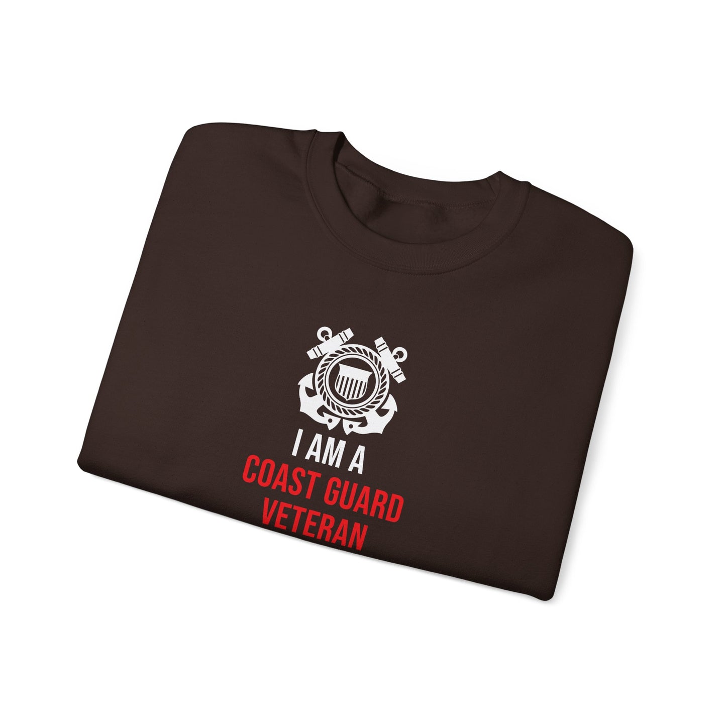 I Am A Coast Guard Veteran Like My Father Before Me Sweatshirt