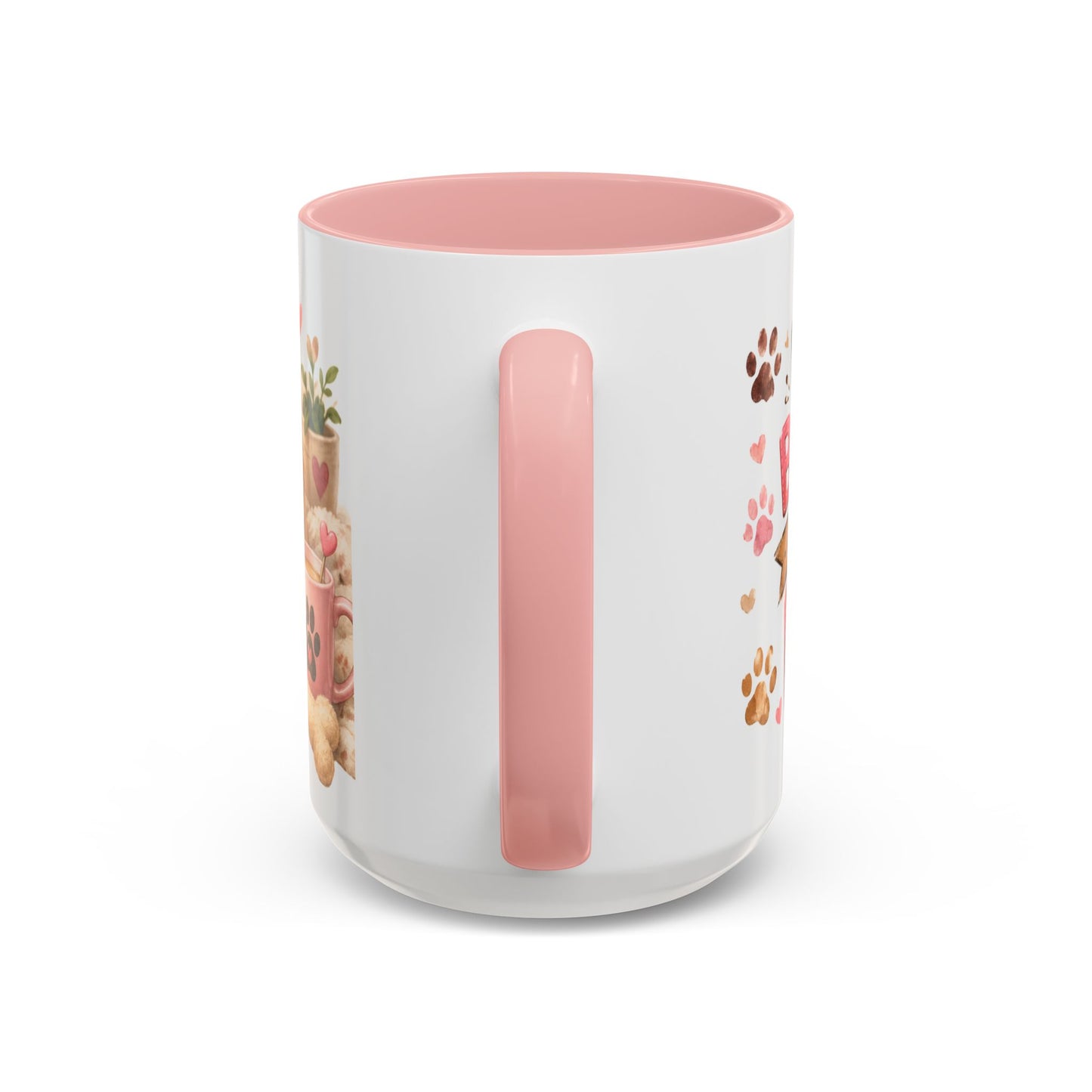 Cute Dog Lover Coffee Mug — "Life is Better With a Dog" Accent Mug (11/15oz)