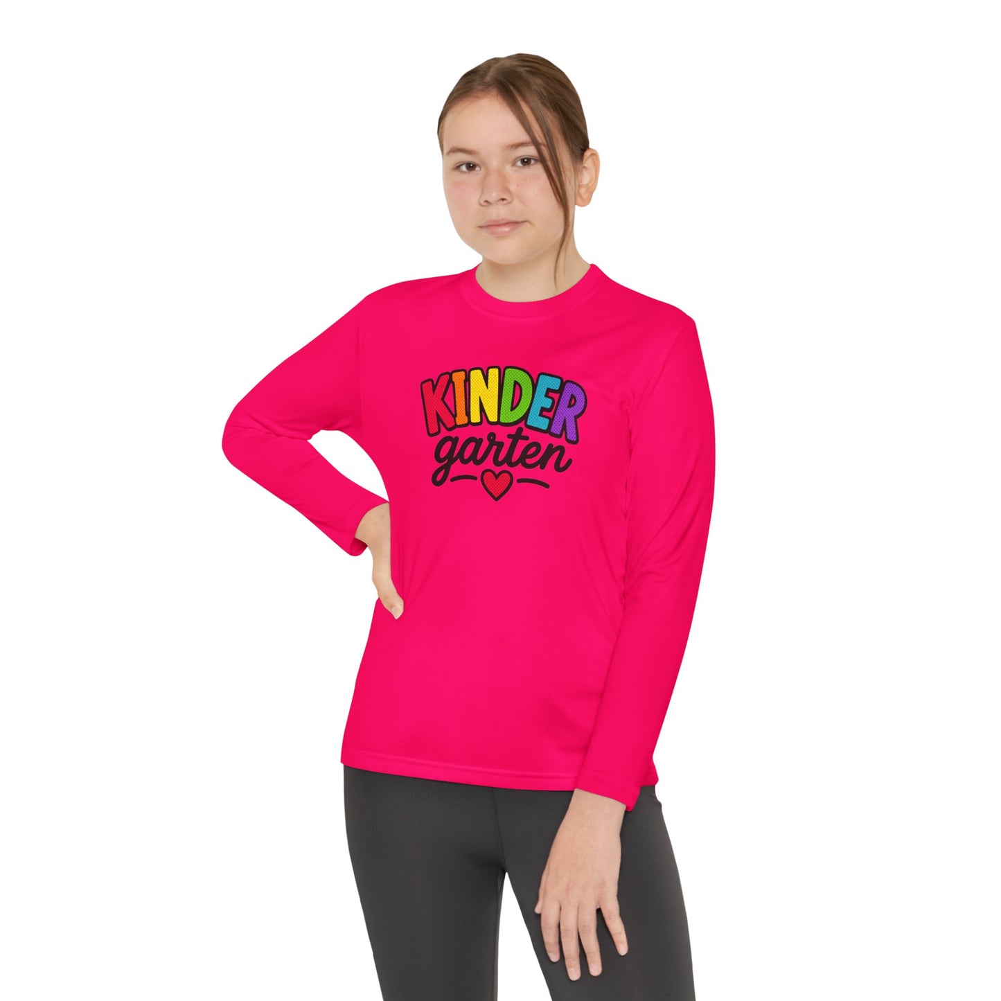 Kindergarten Rainbow Long Sleeve Tee