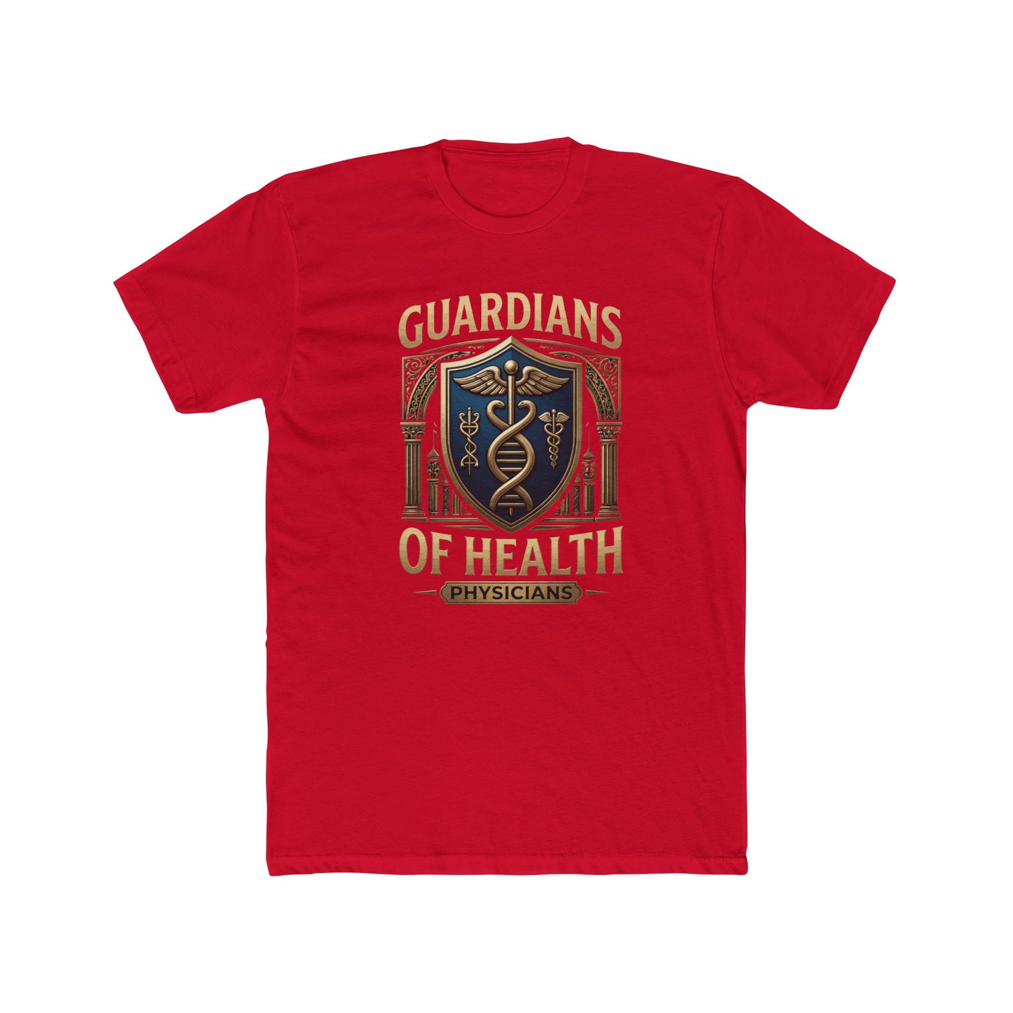 Guardians of Health Physician T-Shirt — Medical Doctor Shield Tee