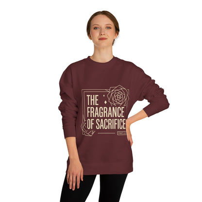 The Fragrance of Sacrifice Sweatshirt — Floral Graphic Crewneck