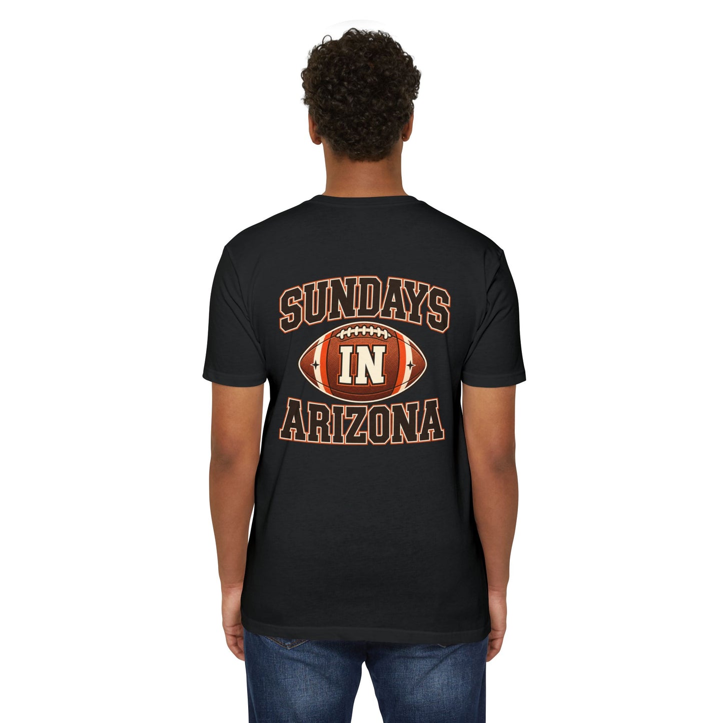 Sundays in Arizona Football T‑Shirt — Vintage Game Day Tee