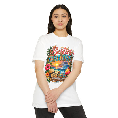 Besties Cruise T-Shirt – Tropical Friends Vacation Tee
