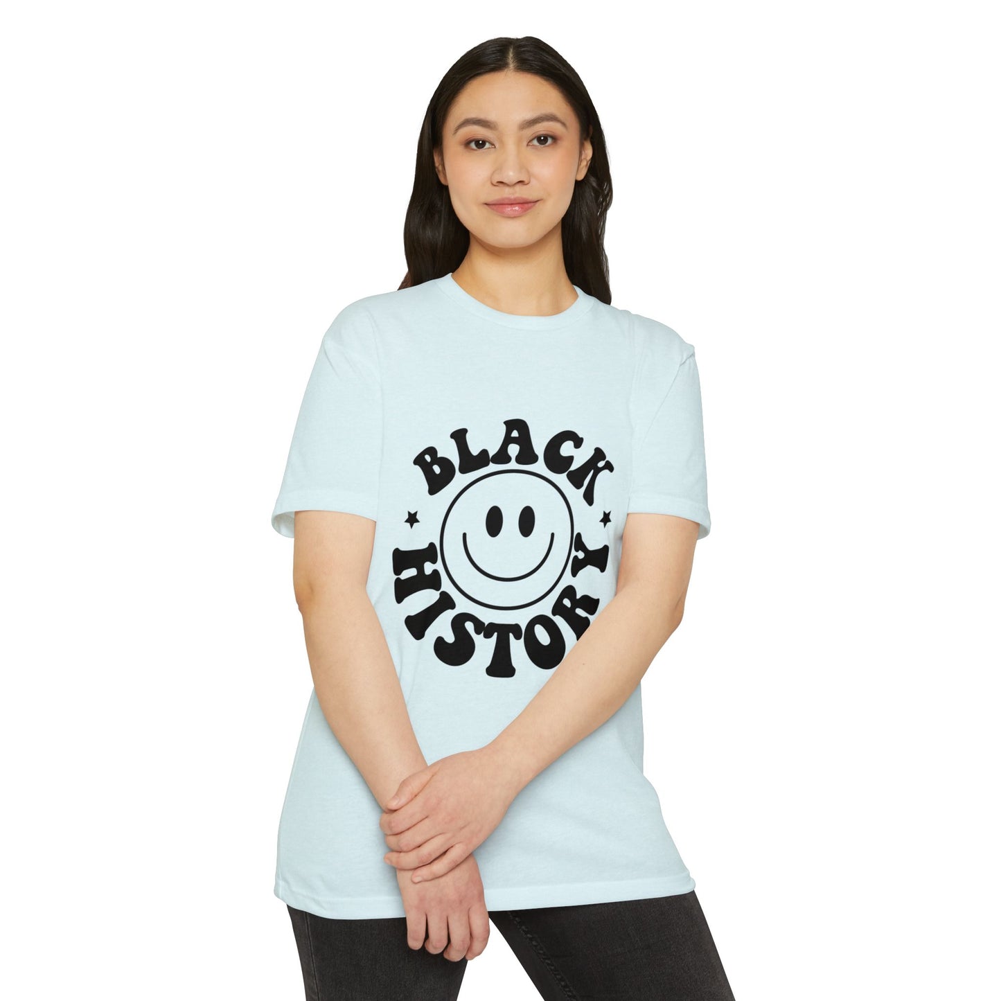 Black History Smiley T-Shirt – Retro Retro Vibe Celebration Tee