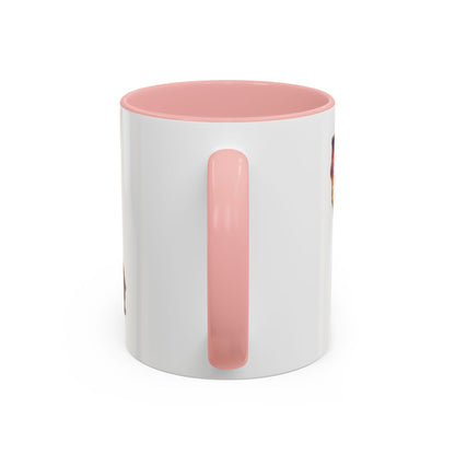California State Shape Accent Mug – Golden Gate Sunset Coffee Cup (11/15oz)