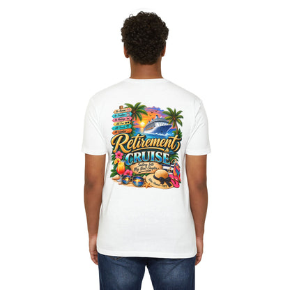 Retirement Cruise T-Shirt — Vacation & Farewell Party Tee