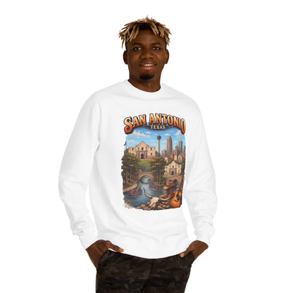 San Antonio Riverwalk Sweatshirt — Texas Travel Scenic Crewneck
