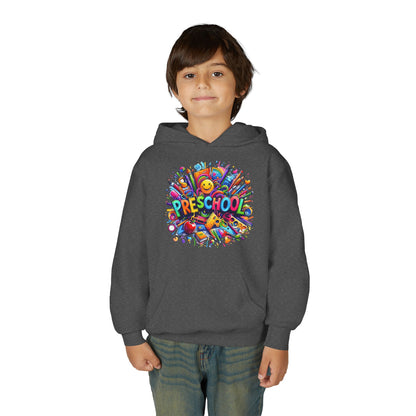 Preschool Kids Hoodie — Colorful Back-to-School Preschool Design