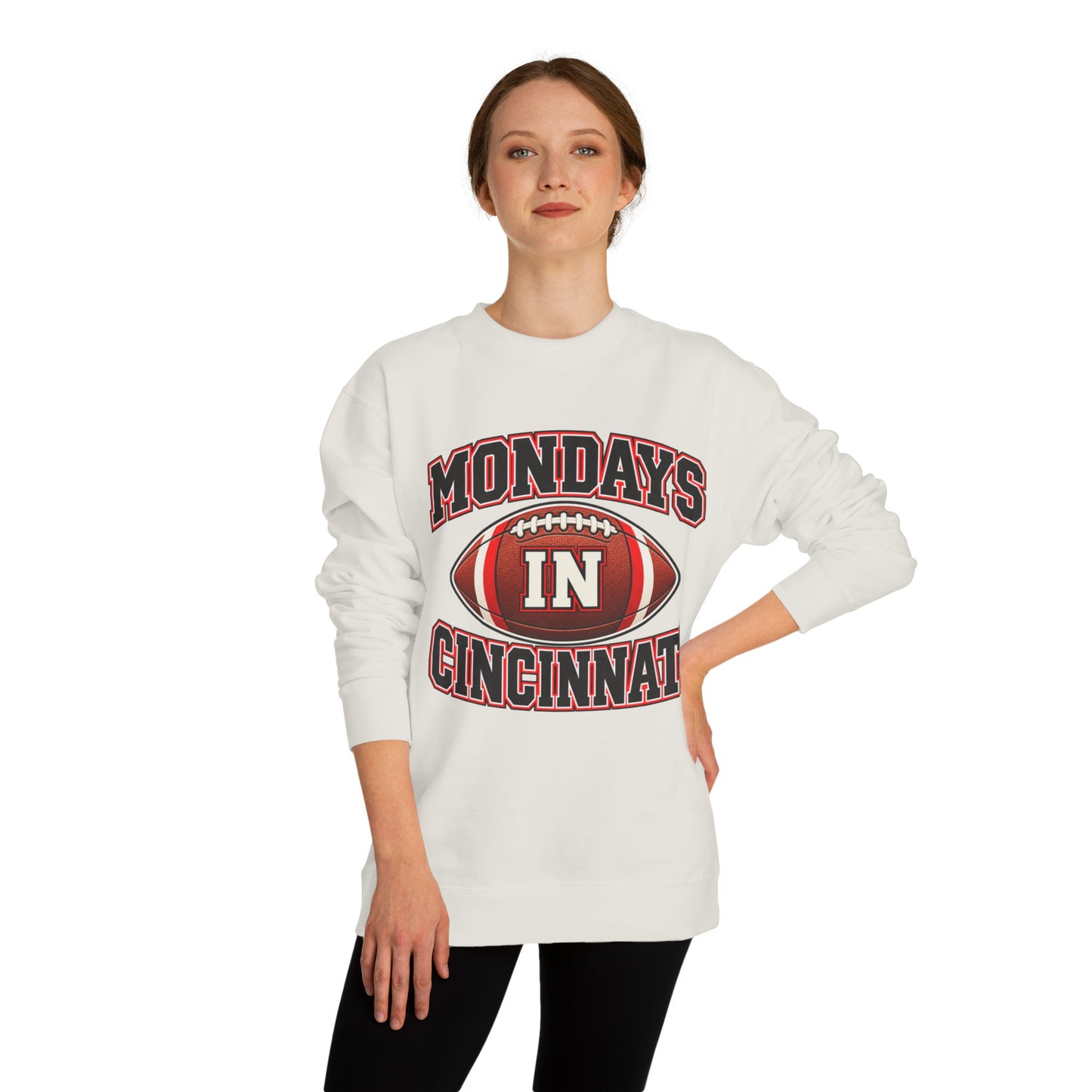 Mondays in Cincinnati Football Sweatshirt