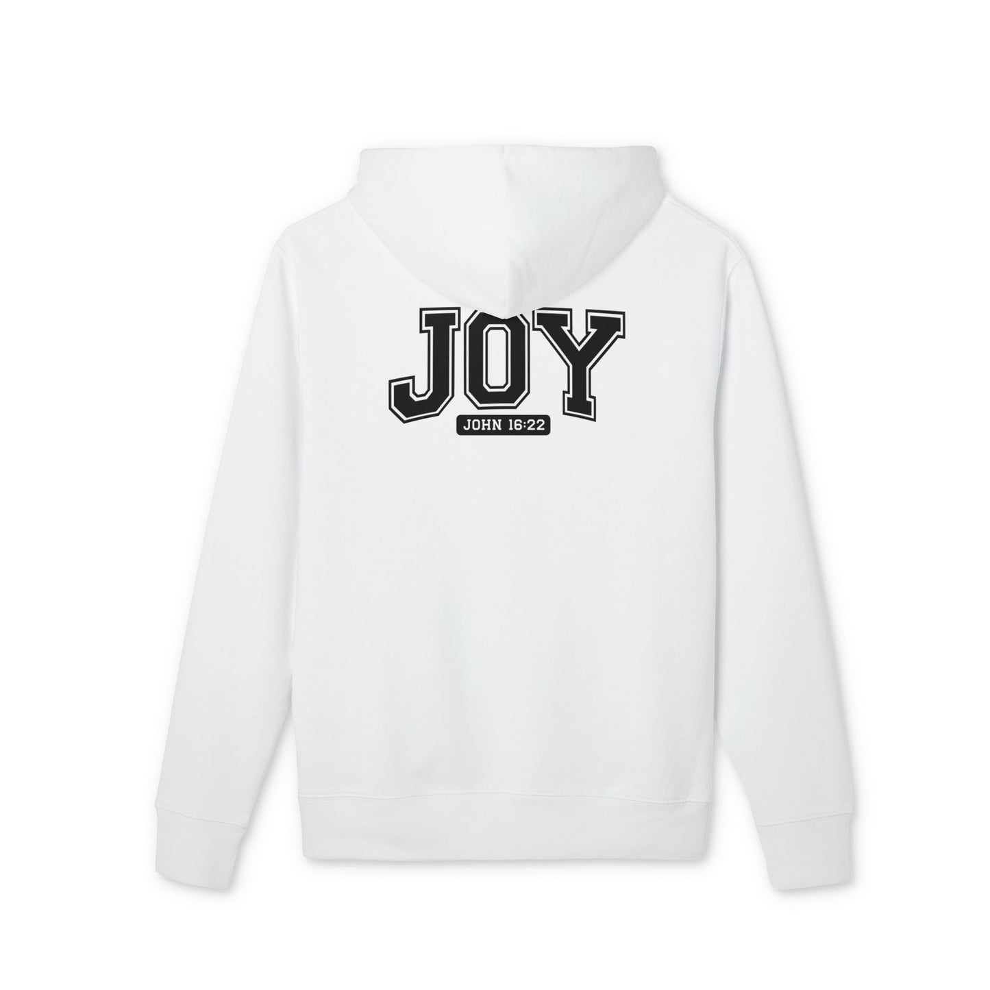 JOY Hoodie – Christian Faith Sweatshirt with John 16:33 Verse