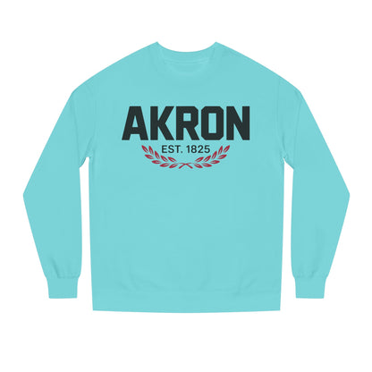 Akron Est. 1825 Crewneck Sweatshirt — Vintage City Pride Pullover