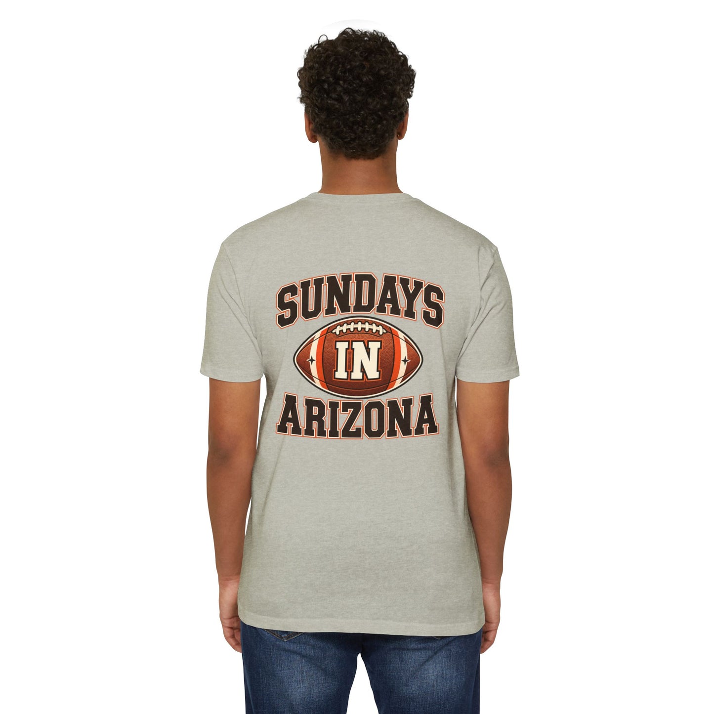 Sundays in Arizona Football T‑Shirt — Vintage Game Day Tee