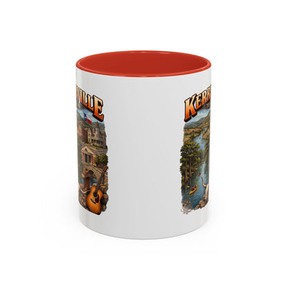 Kerrville Texas Souvenir Coffee Mug — Scenic Riverfront Design (11/15oz)