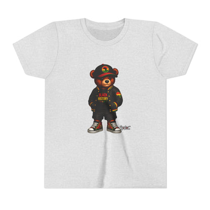 Kids 'Black History' Streetwear Bear Tee