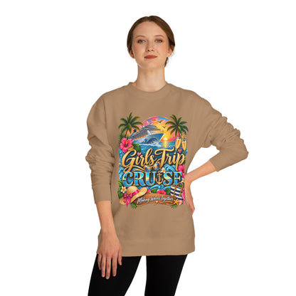 Girls Trip Cruise Sweatshirt — Tropical Cruise Crewneck