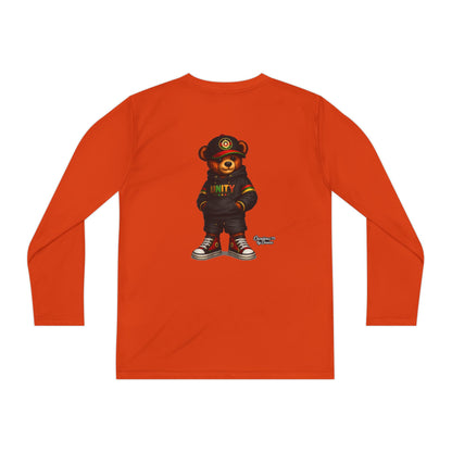 Youth Long Sleeve Tee — 'Unity' Streetwear Bear Graphic