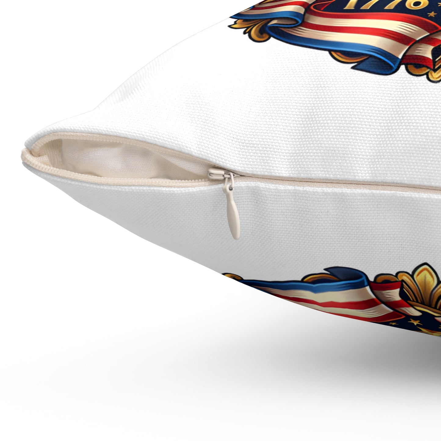 United States 250th Anniversary Eagle Throw Pillow — 1776–2026 Patriotic Decorative Pillow