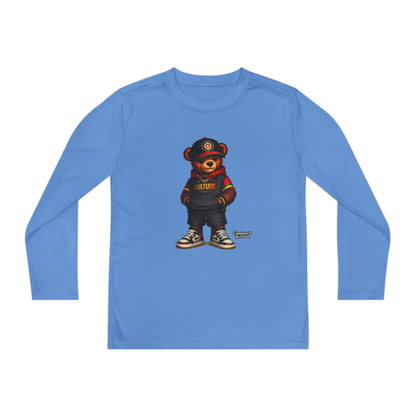 Kids Bear Graphic Long Sleeve Tee — Urban Streetwear Youth Shirt