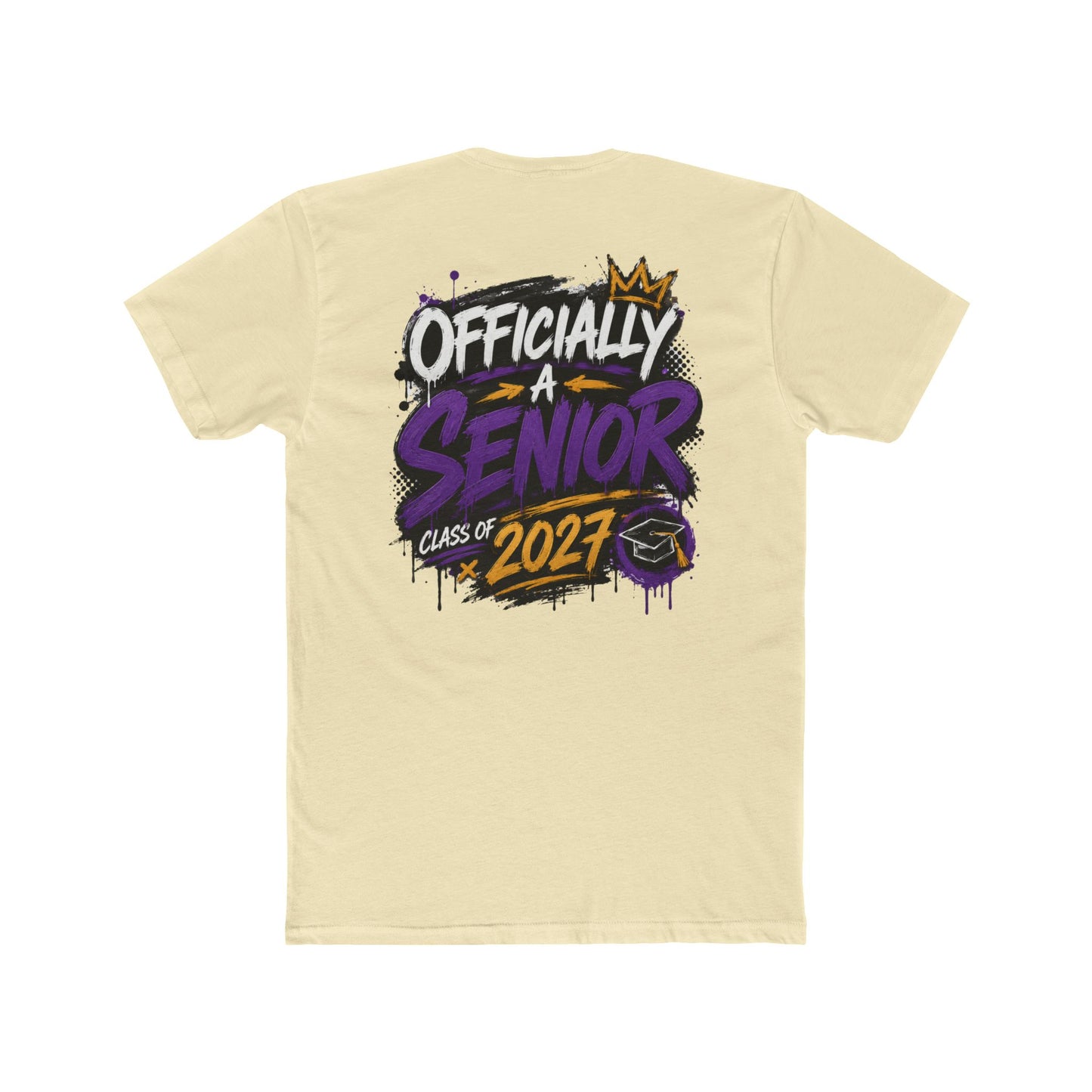 Officially A Senior Class of 2027 T-Shirt — Graduation Tee for High School Seniors