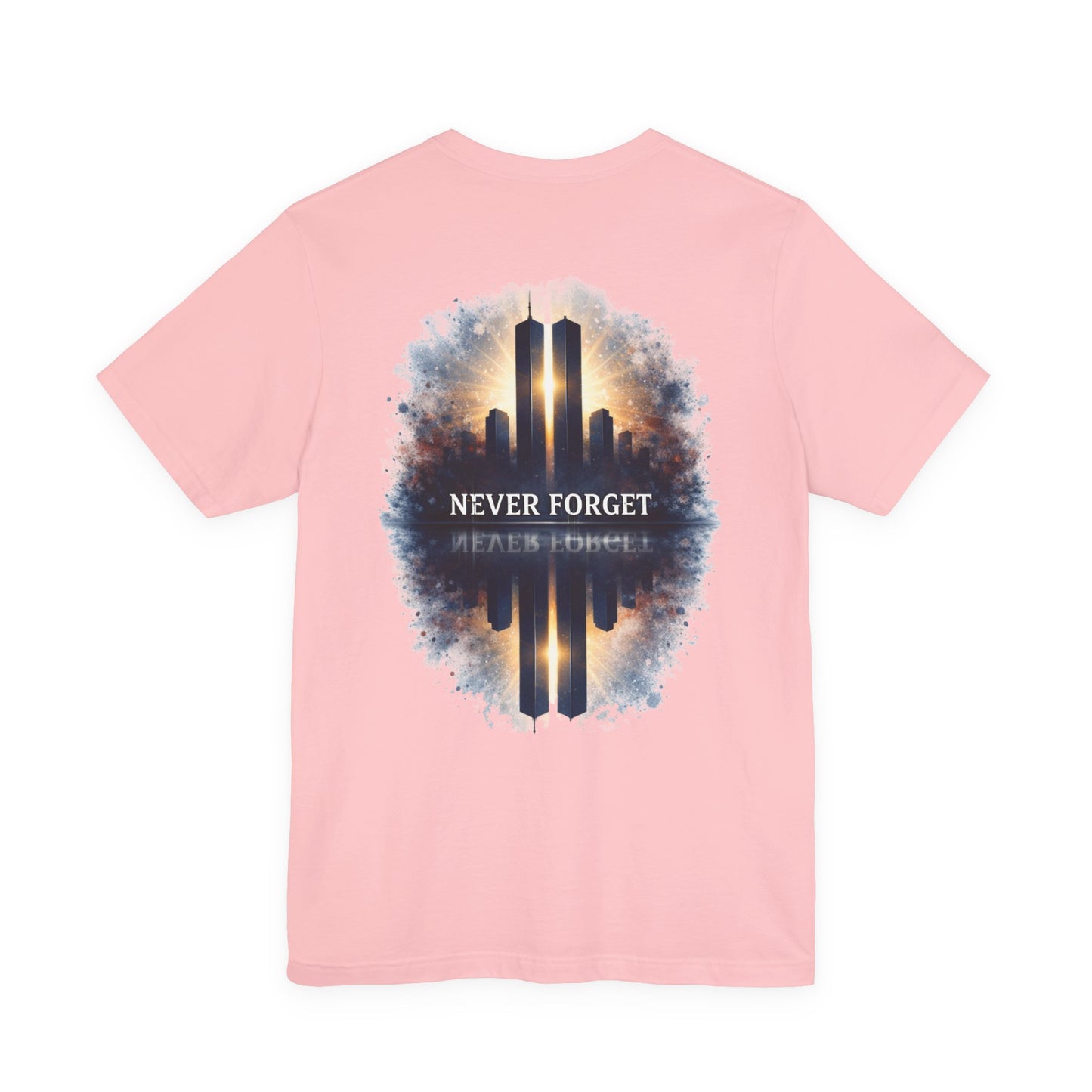 9/11 Never Forget Tee — World Trade Center Memorial Shirt