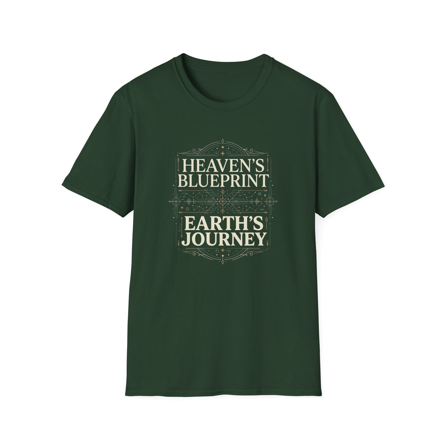 Heaven’s Blueprint, Earth’s Journey T-Shirt