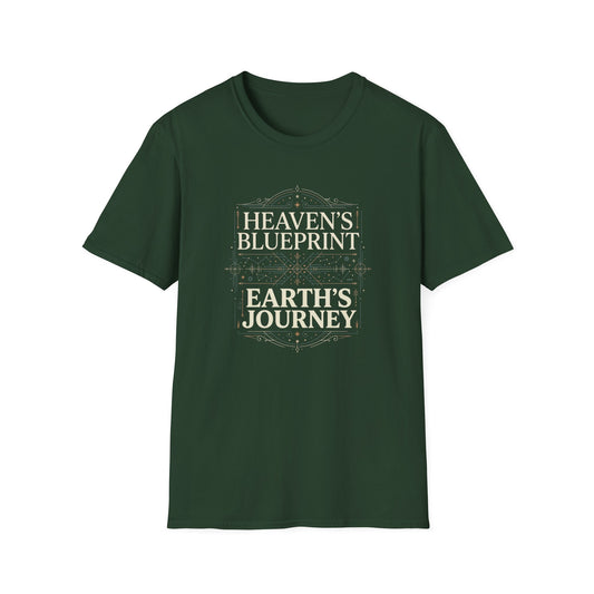 Heaven’s Blueprint, Earth’s Journey T-Shirt