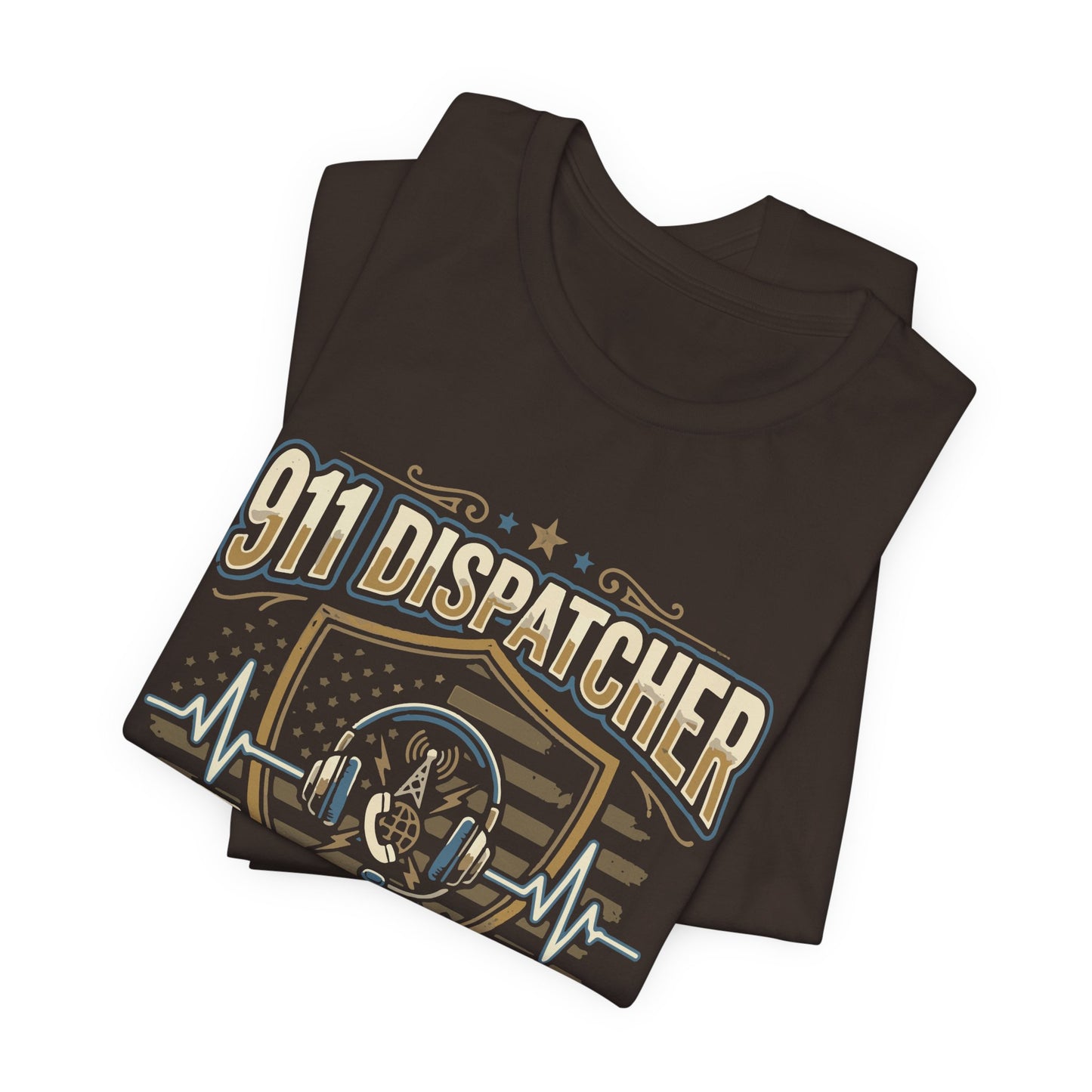 911 Dispatcher T‑Shirt — "We Are the Voice in the Dark" Emergency Responder Tee