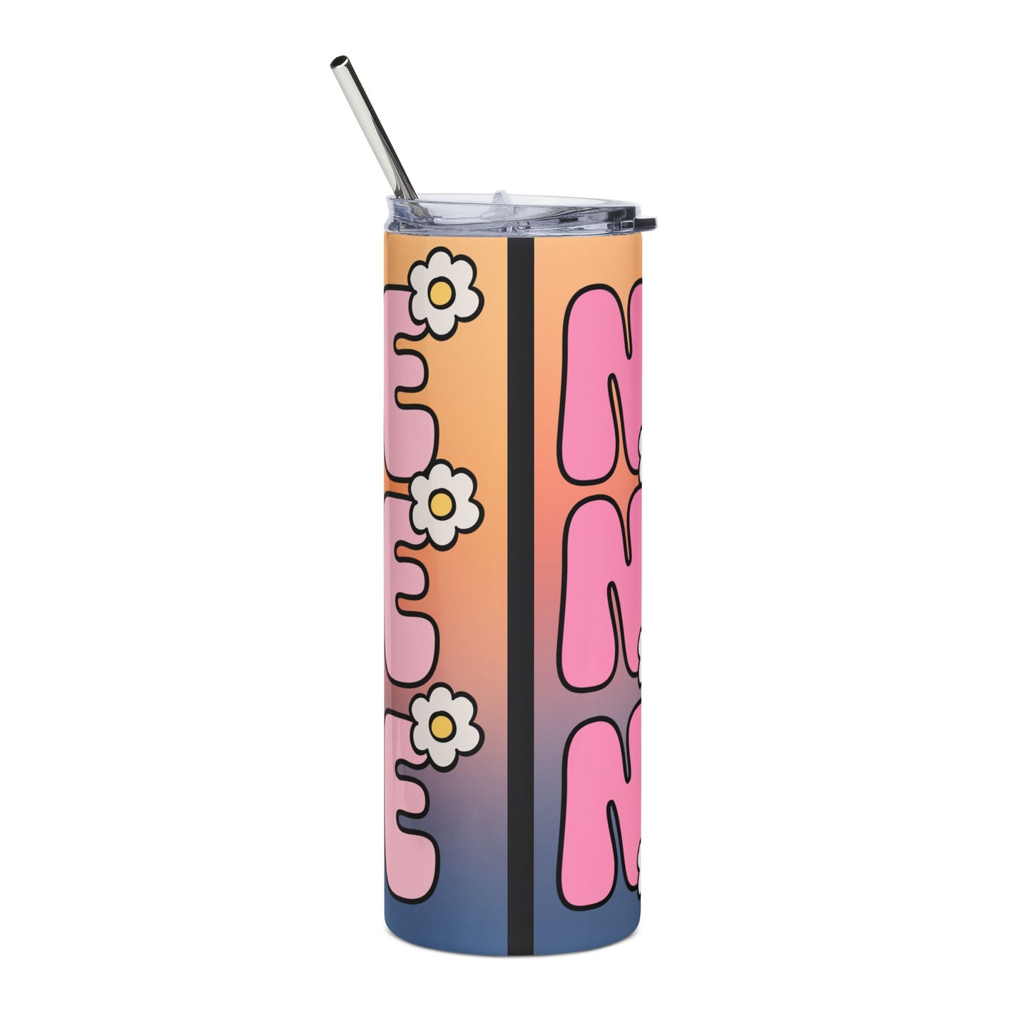 20oz Retro 'Nurse' Stainless Steel Tumbler – Floral Groove Travel Cup