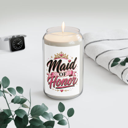 Maid of Honor Scented Soy Candle — 13.75 oz Bridal Party Gift