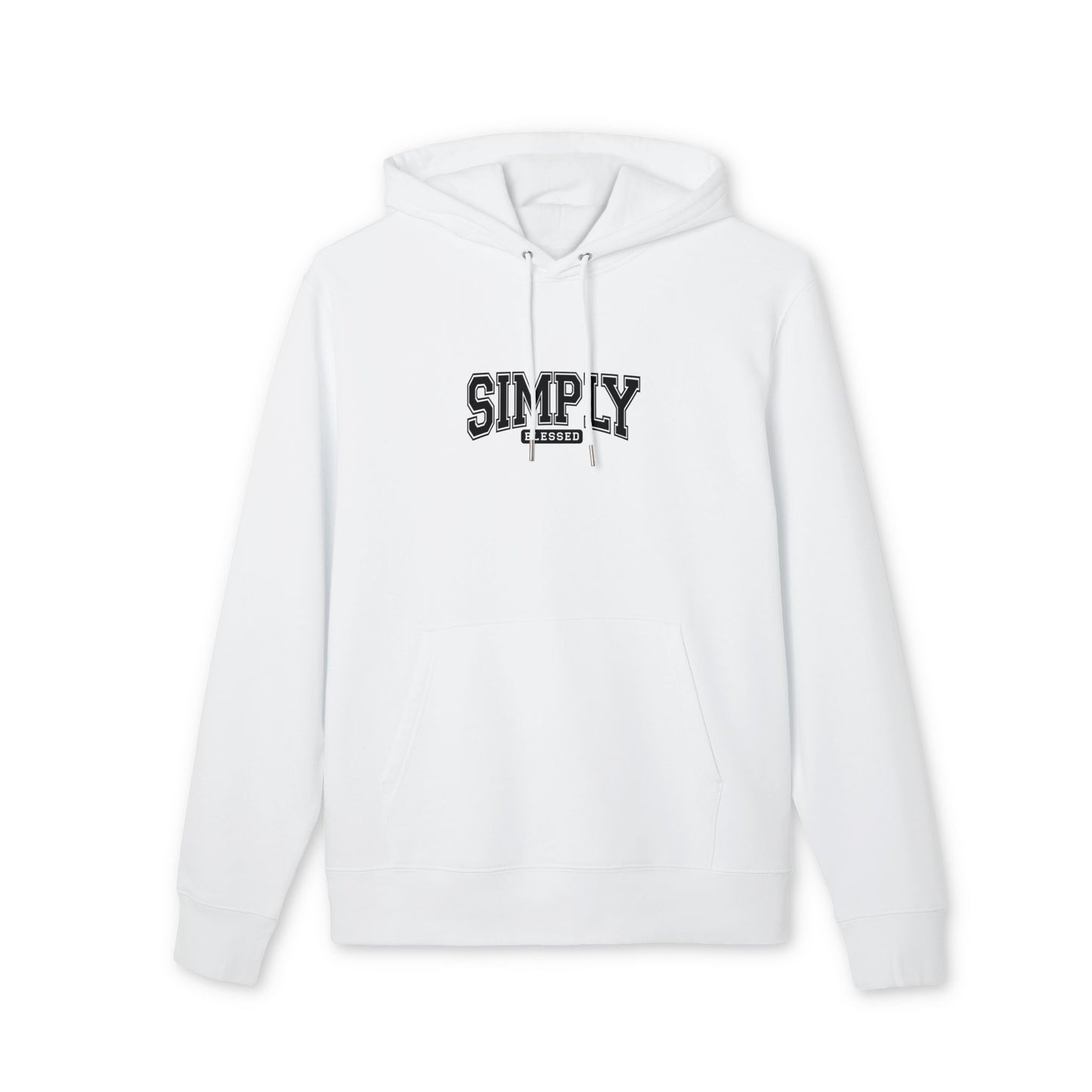 Simply Blessed Hoodie — Minimal Graphic Pullover