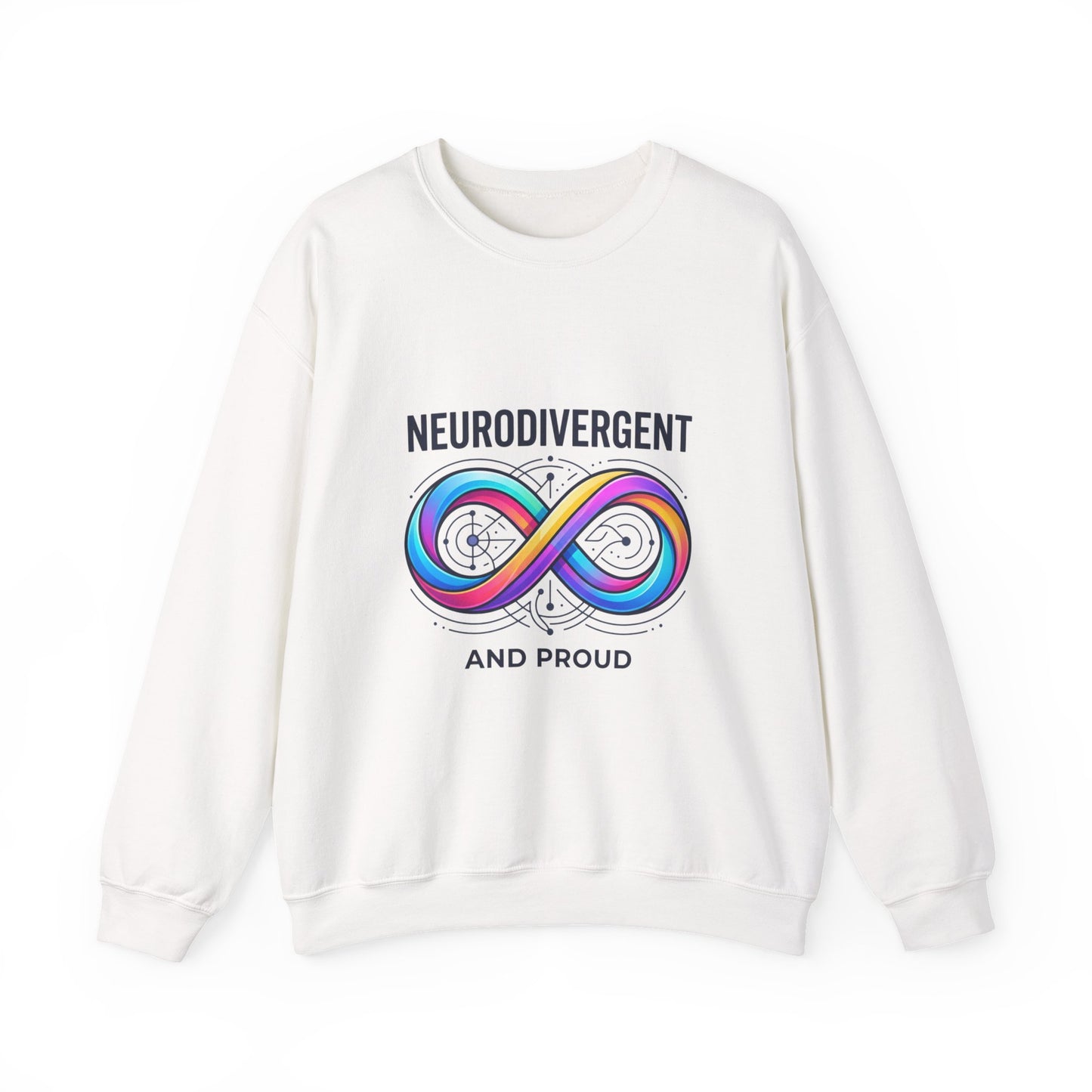Neurodivergent and Proud Sweatshirt | autistic pride, identity-first