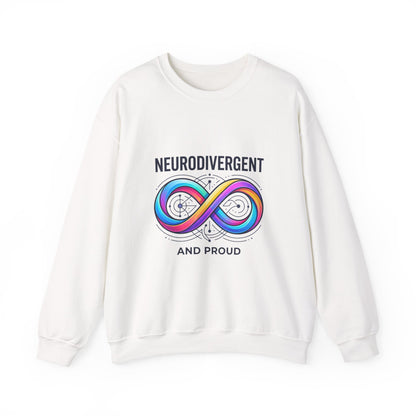 Neurodivergent and Proud Sweatshirt | autistic pride, identity-first