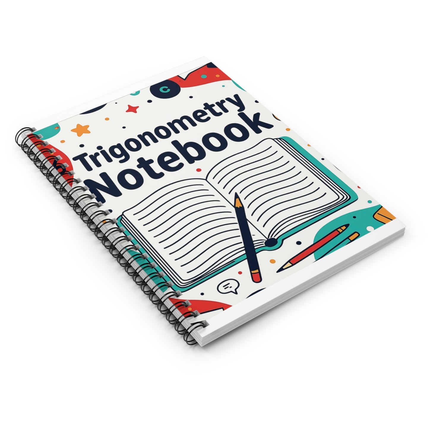Trigonometry Notebook - Ruled Line