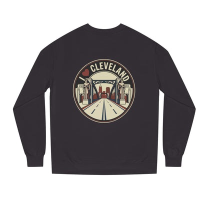 Cleveland Skyline Sweatshirt — I  Cleveland Retro City Crewneck