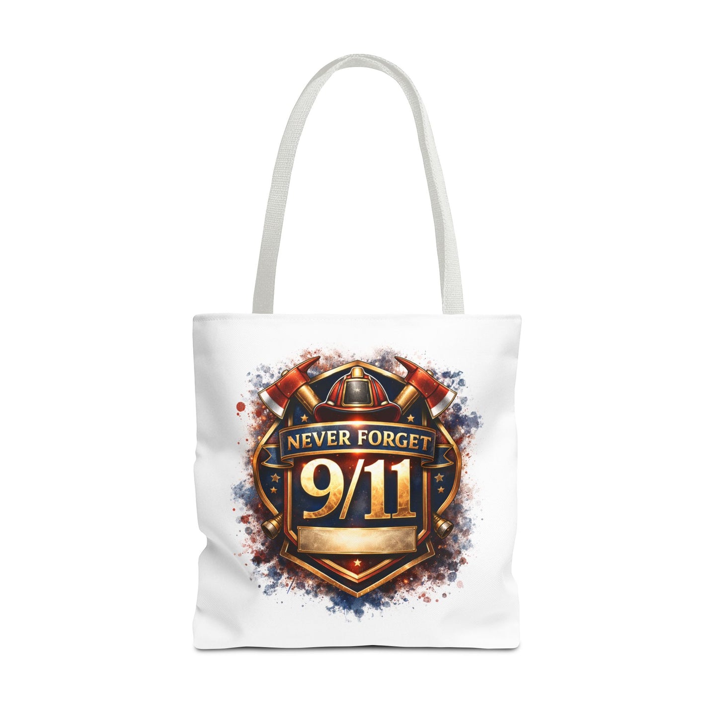 Never Forget 9/11 Memorial Tote Bag