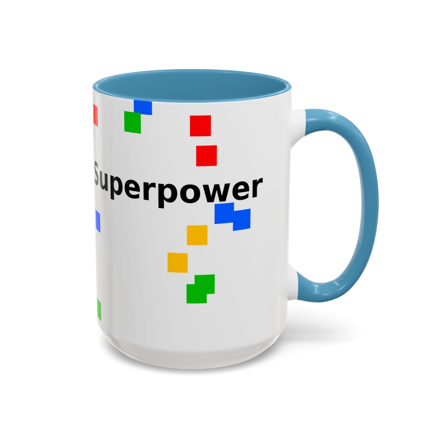 Coffee Mug — Teacher Is My Superpower Accent Ceramic Mug