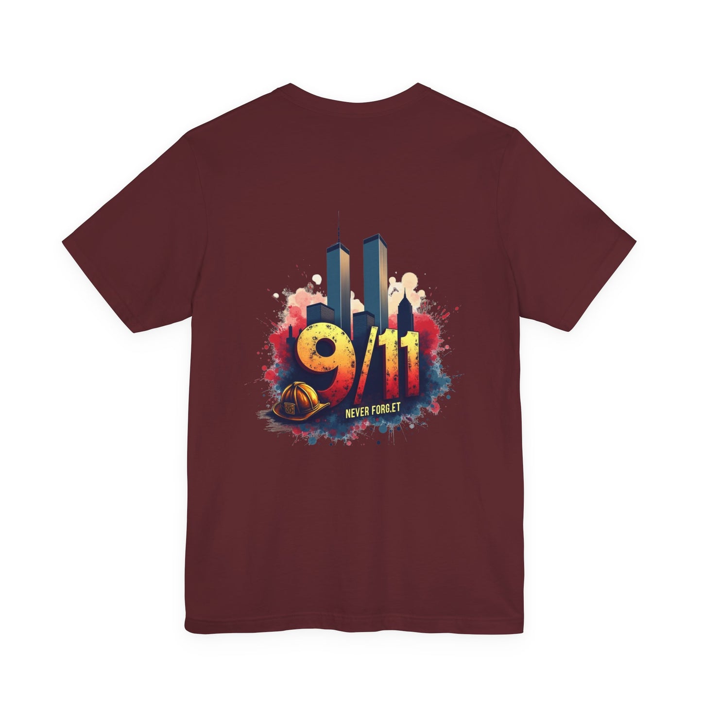 9/11 Memorial T-Shirt — Never Forget Tribute Tee